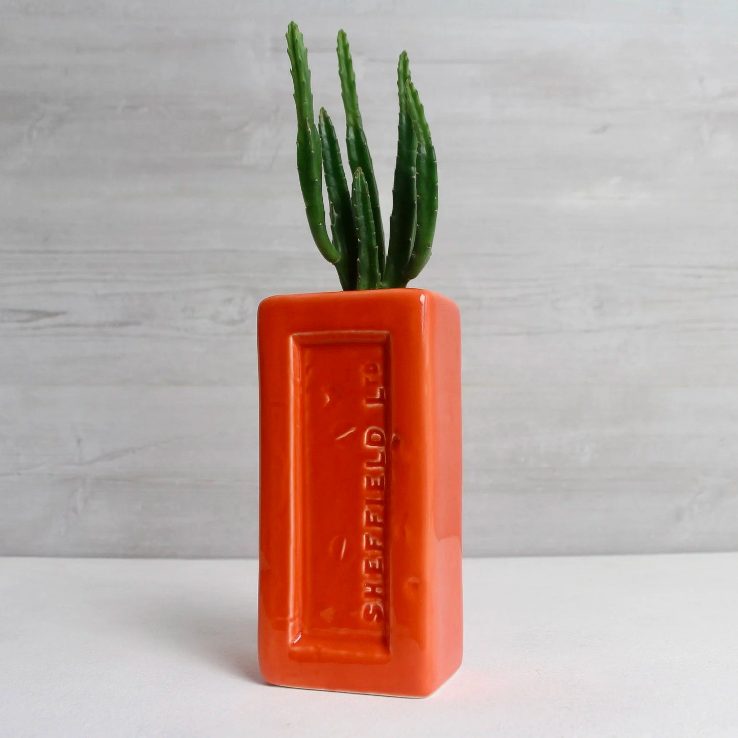 Sheffield Brick Vase - Orange
