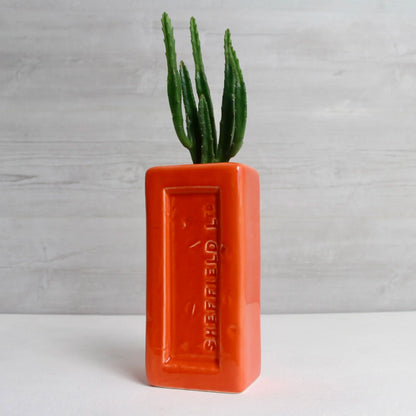 Sheffield Brick Vase - Orange