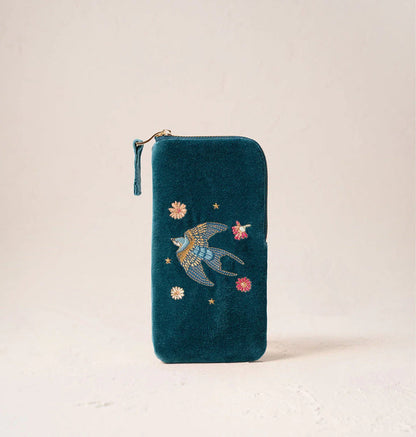 Swallows Glasses Case