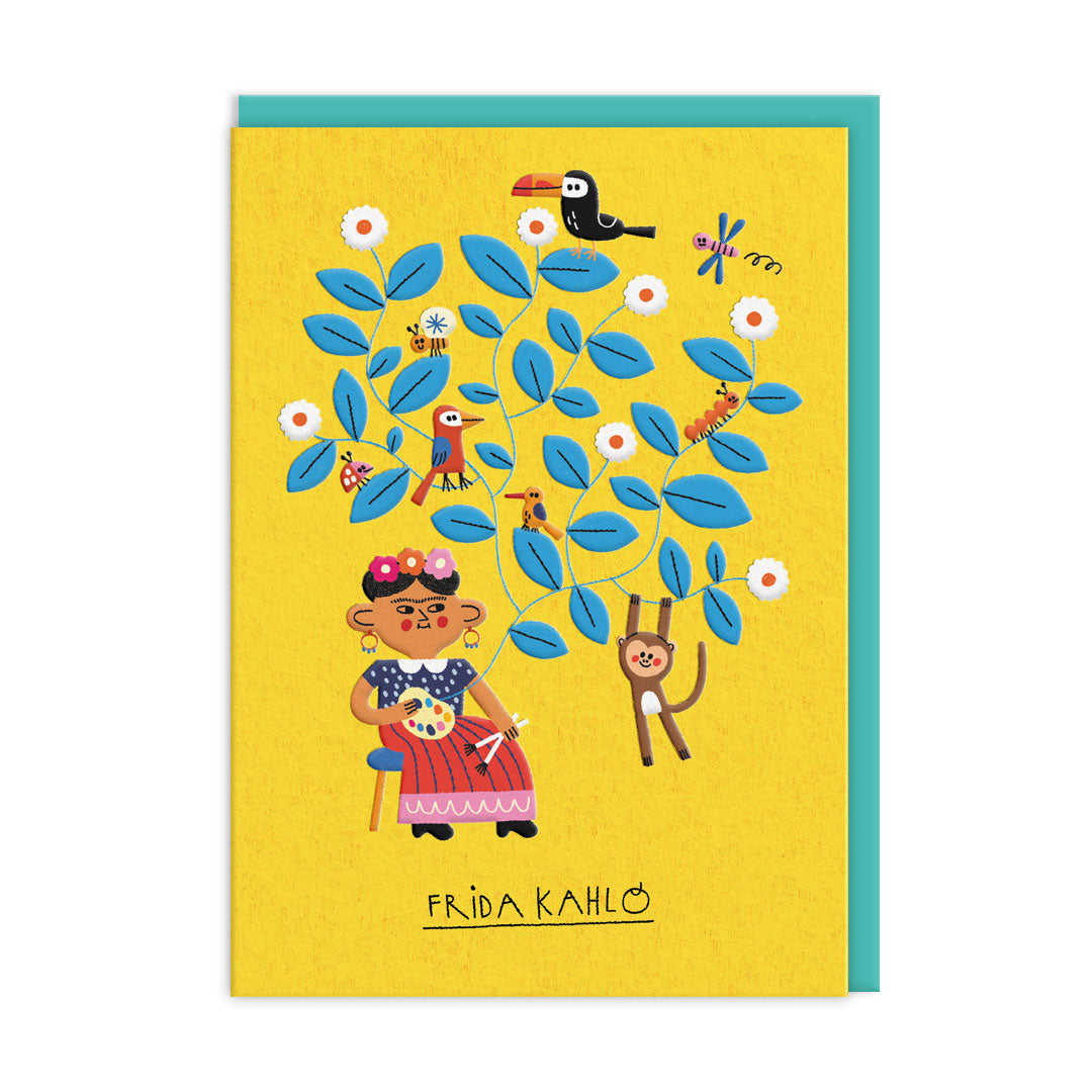 Frida Kahlo Greeting Card
