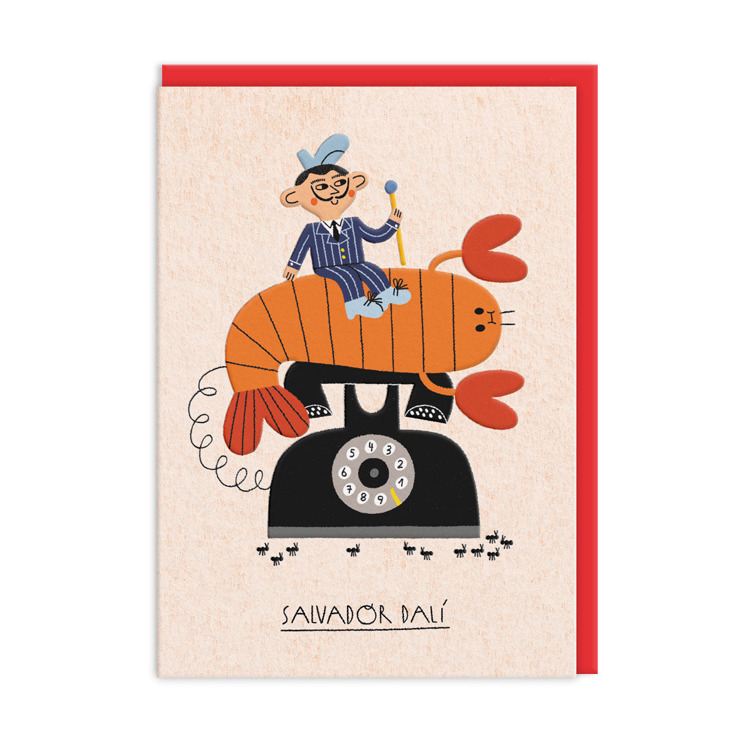 Salvador Dalí Greeting Card