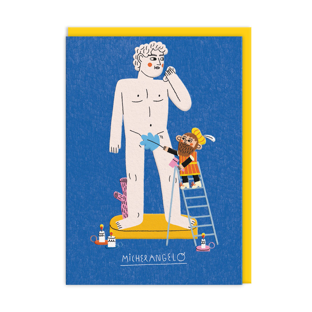 Michelangelo Greeting Card