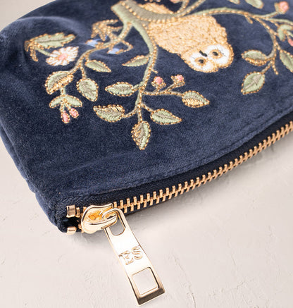 Tree of Life Coin Purse - Indigo