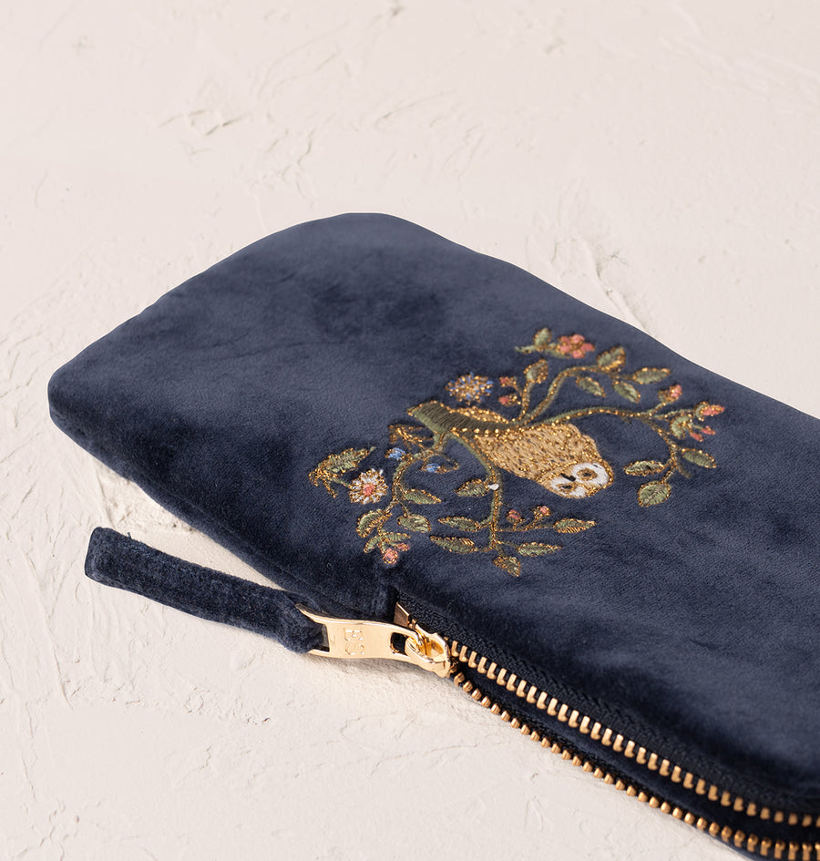 Tree of Life Glasses Case - Indigo