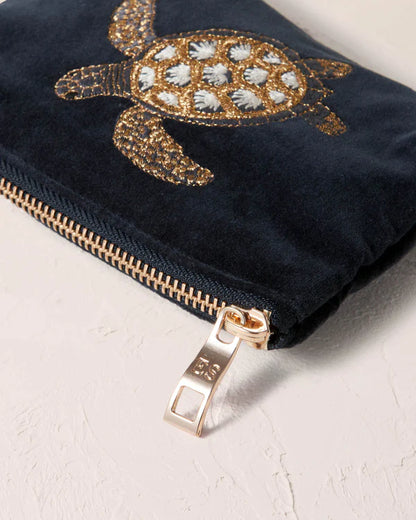 Turtle Conservation Coin Purse - Charcoal