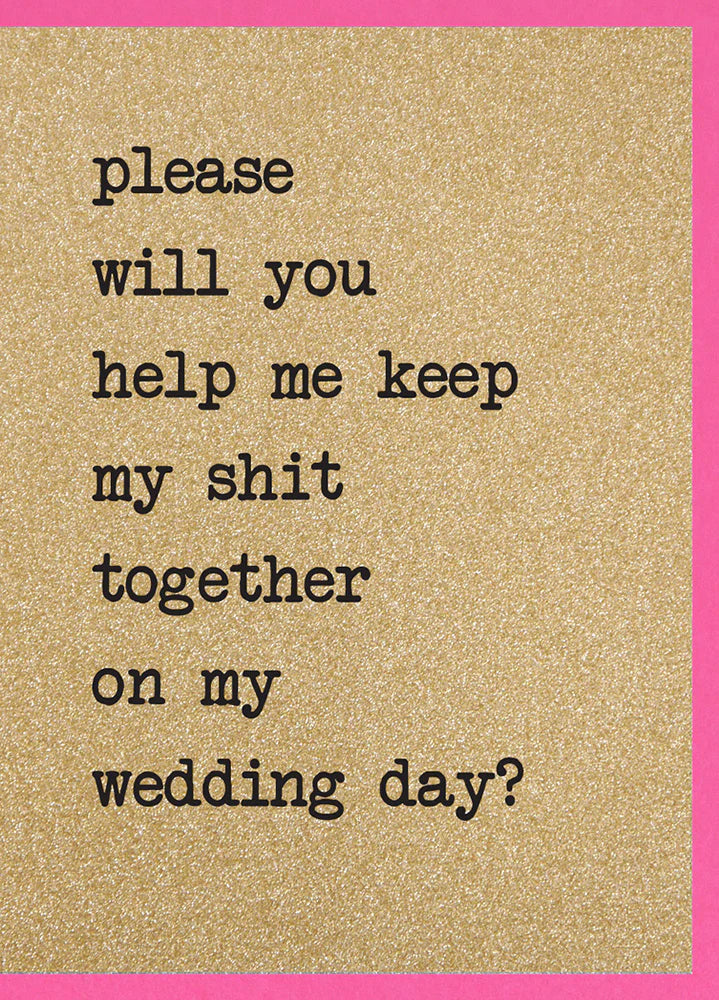 Help Me On My Wedding Day