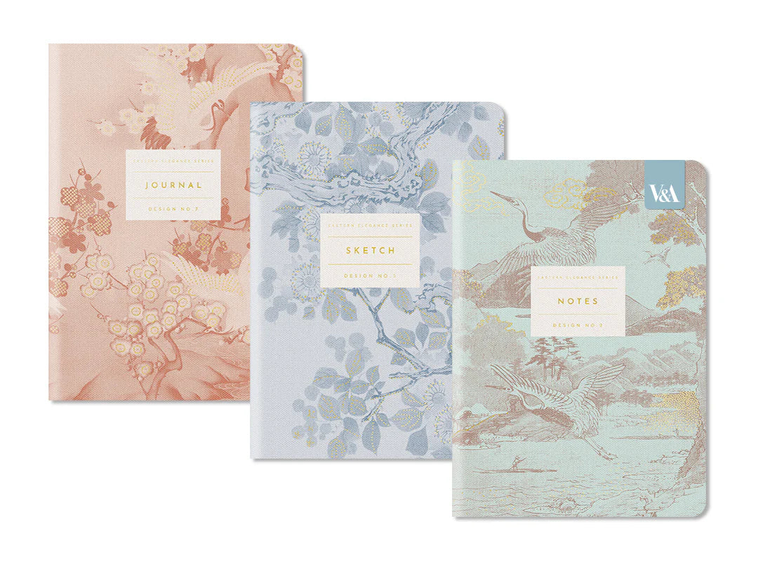 Eastern Elegance - 3 Pack of A5 Notebooks