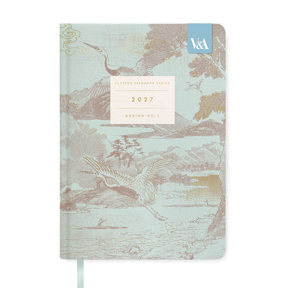 2027 Eastern Elegance Flying Cranes Diary (A5)