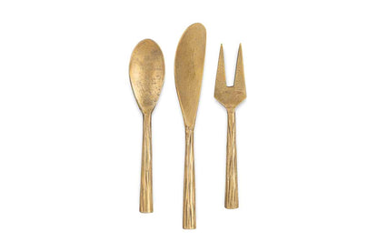 Roda Antique Brass Serving Set
