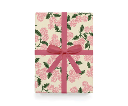 Pink Hydrangea Roll Wrap
