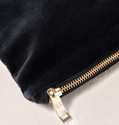 Wild Horses Mini Pouch - Charcoal