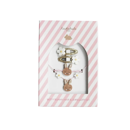 Betty Bunny Hair & Jewellery Set