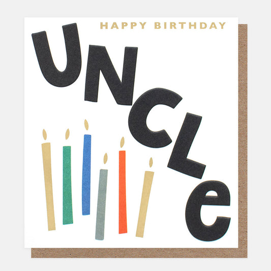 Happy Birthday Uncle Candles