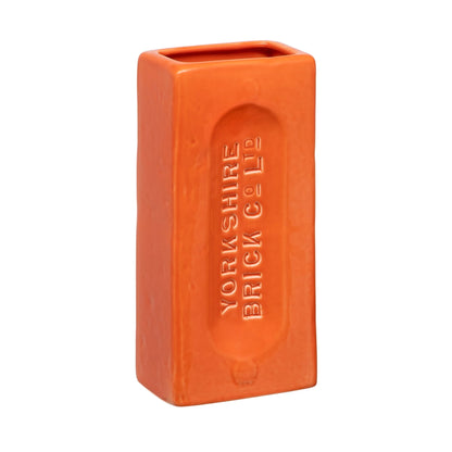 Yorkshire Brick Vase - Orange