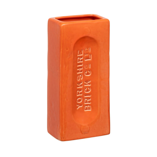 Yorkshire Brick Vase - Orange