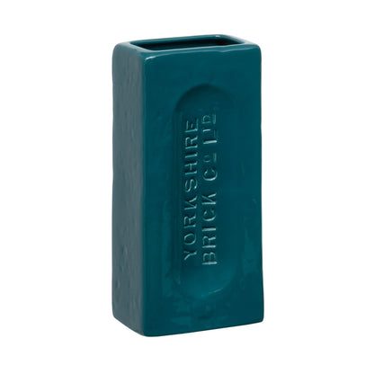 Yorkshire Brick Vase -Teal