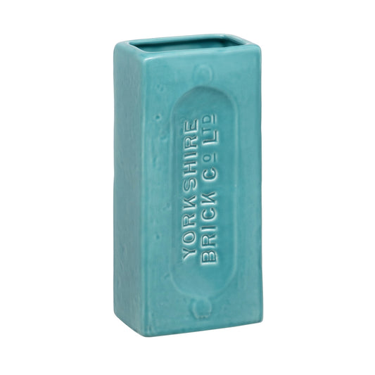 Yorkshire Brick Vase -Turquoise
