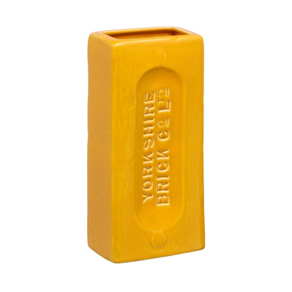 Yorkshire Brick Vase - Yellow