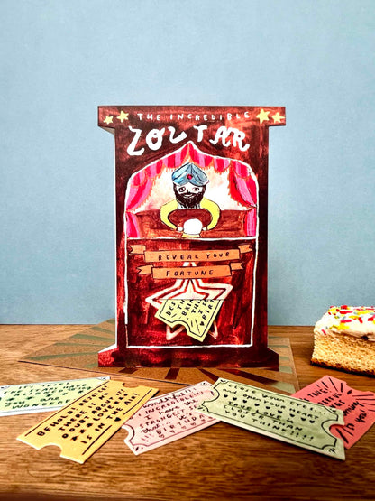 The Incredible Zoltar Card