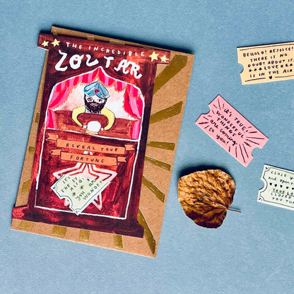 The Incredible Zoltar Card