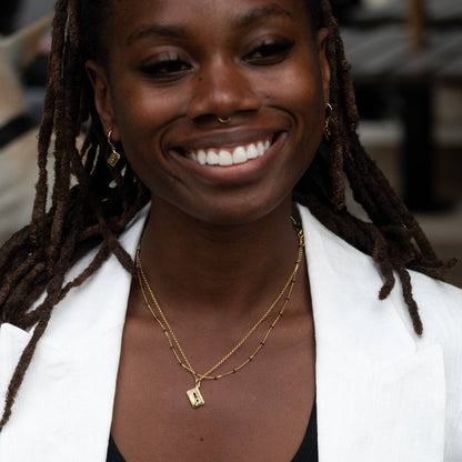 Mix Tape Necklace: Chain: 40-45cm / Sterling Silver