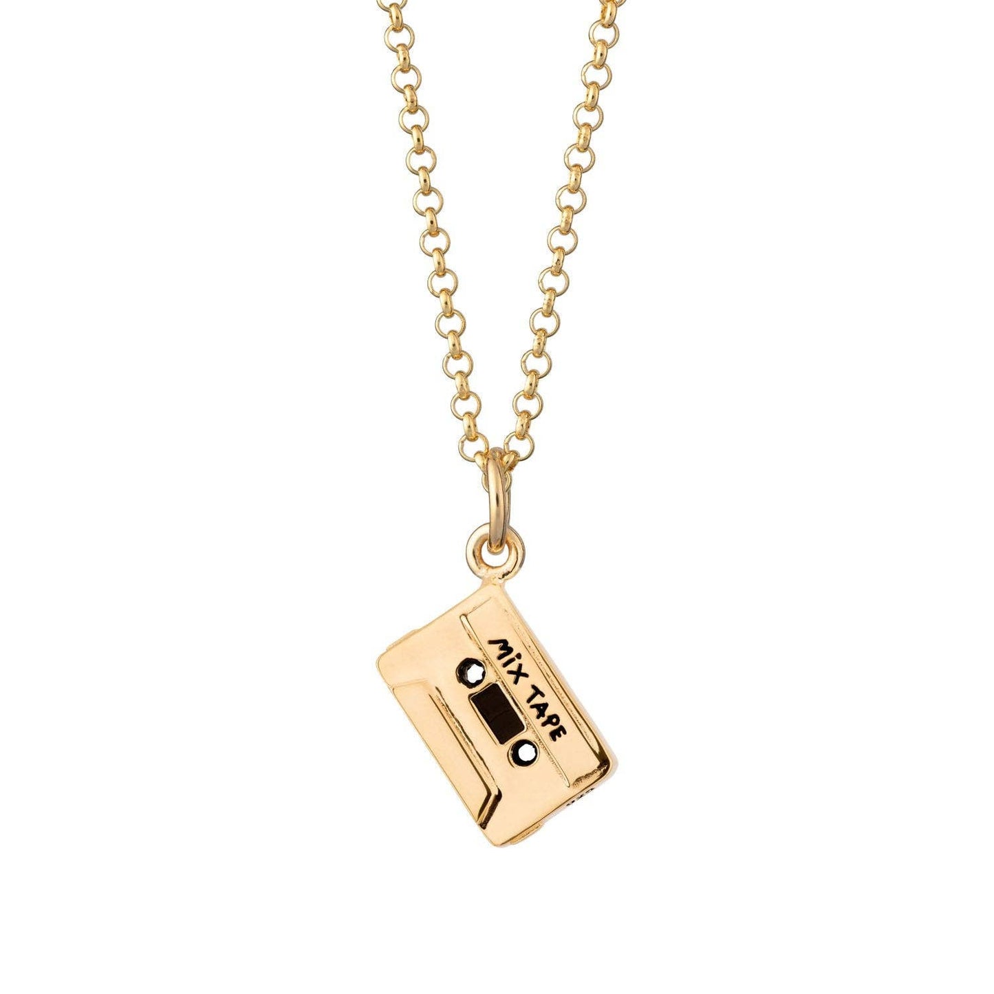 Mix Tape Necklace: Chain: 40-45cm / Sterling Silver