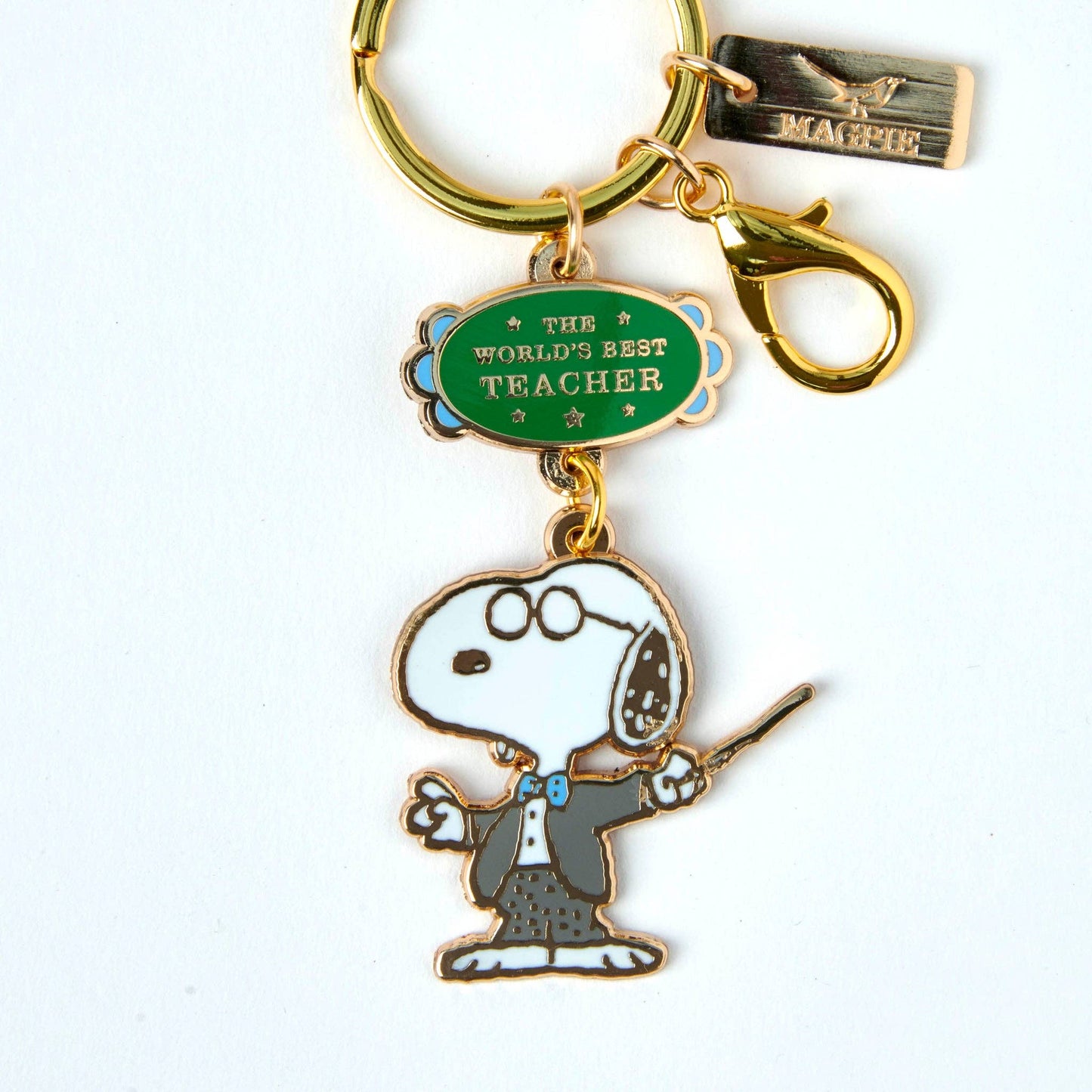 Peanuts World's Best Keyring Teacher