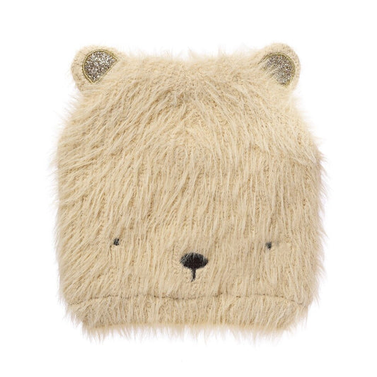 Teddy Bear Fluffy Hat - 3-6 Years