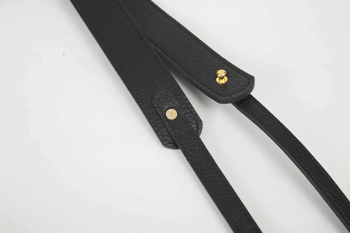 Vegan Leather (PU) shoulder strap - Brown