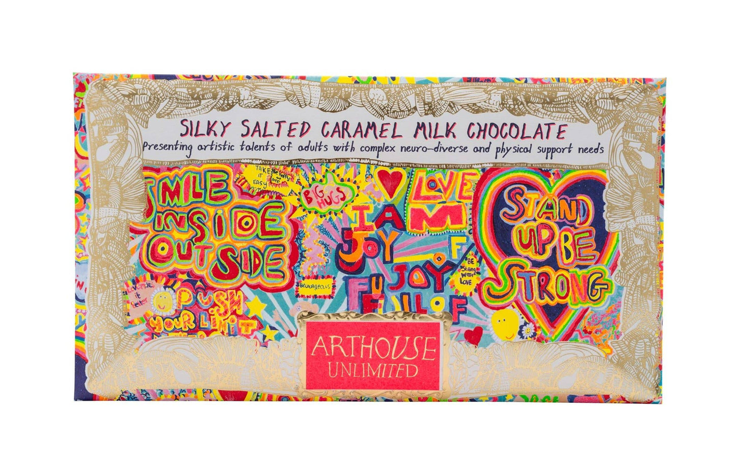 Full of Joy, Silky Milk Salted Caramel Chocolate Bar