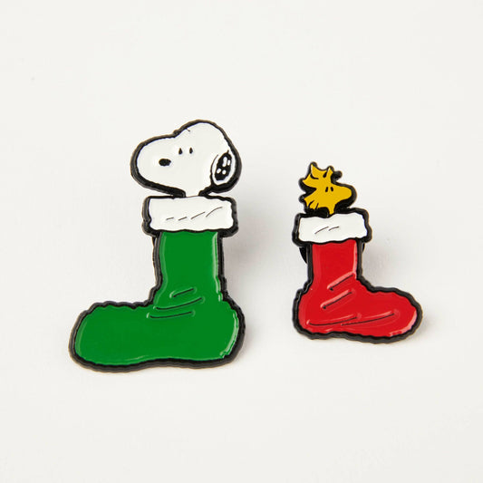 Peanuts Pin - Stockings Set of 2