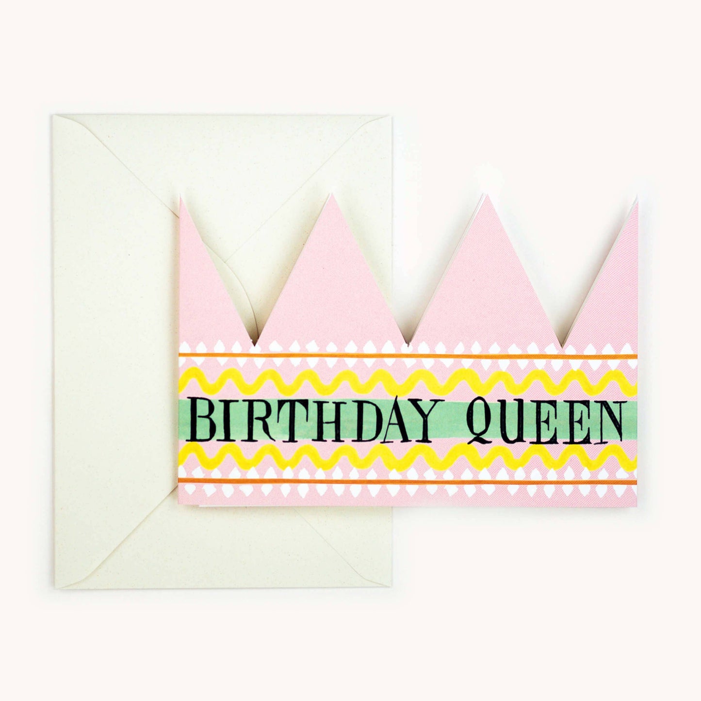 Birthday Queen Card - Party Hat