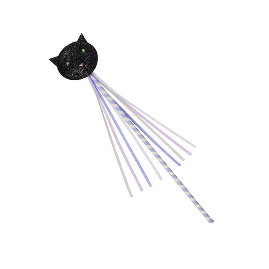 Stripy Black Cat Wand