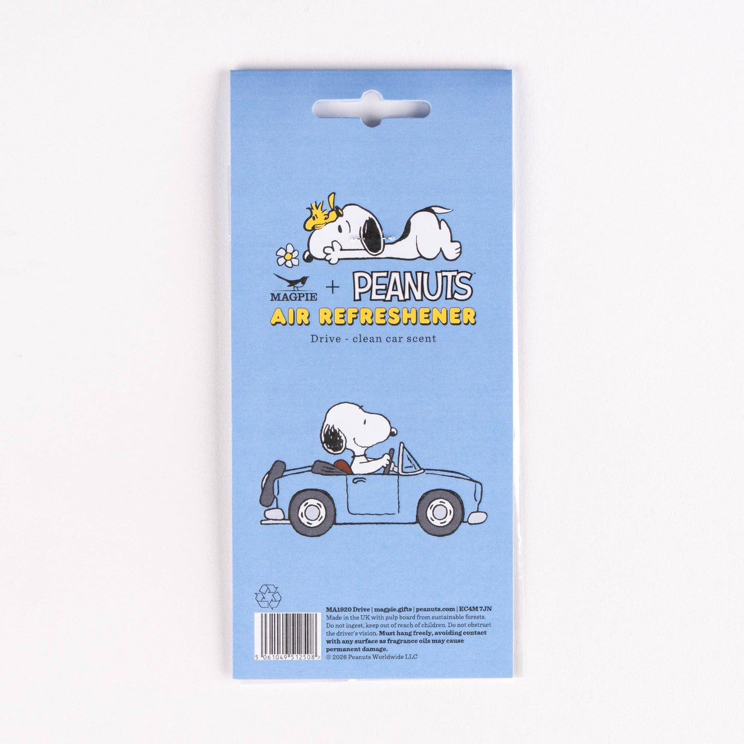 Peanuts Air Refreshener Drive