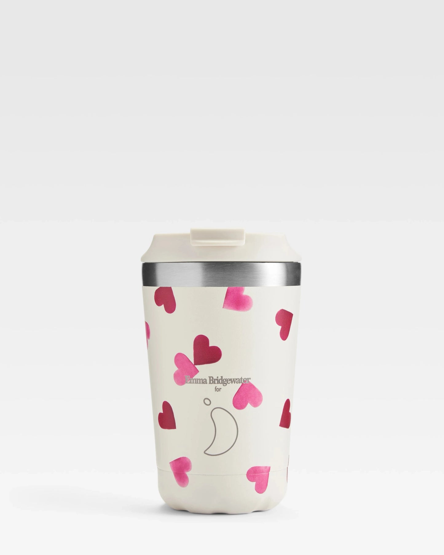 340ml Emma Bridgewater NEW style coffee cup, 340 ml pink hearts