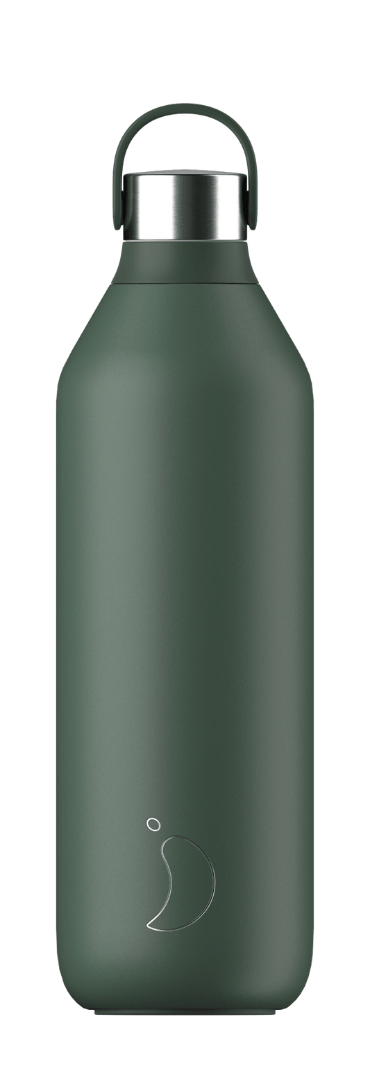 Series 2 Chilly's Bottle - Pine Green 1000 ml