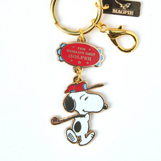 Peanuts World's Best Keyring Golfer