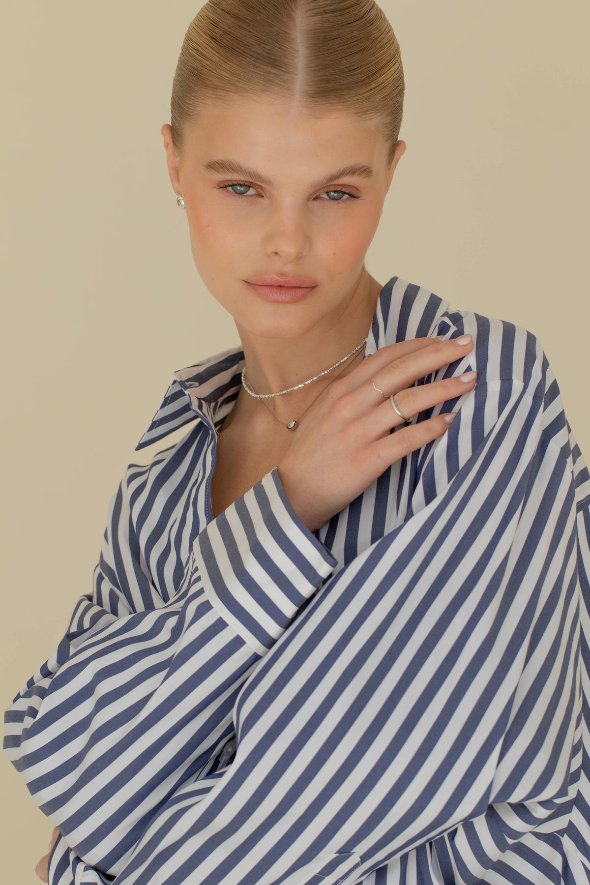 ATHENA Delicate Solid Silver Necklace - Waterproof