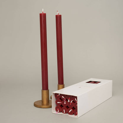 Dinner Candle (single candle)Berry Red