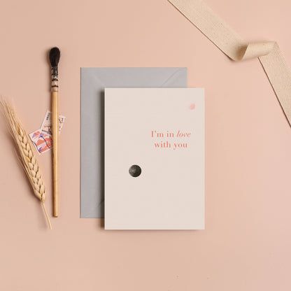 I'm In love With You Valentine's Day Card | Love Card