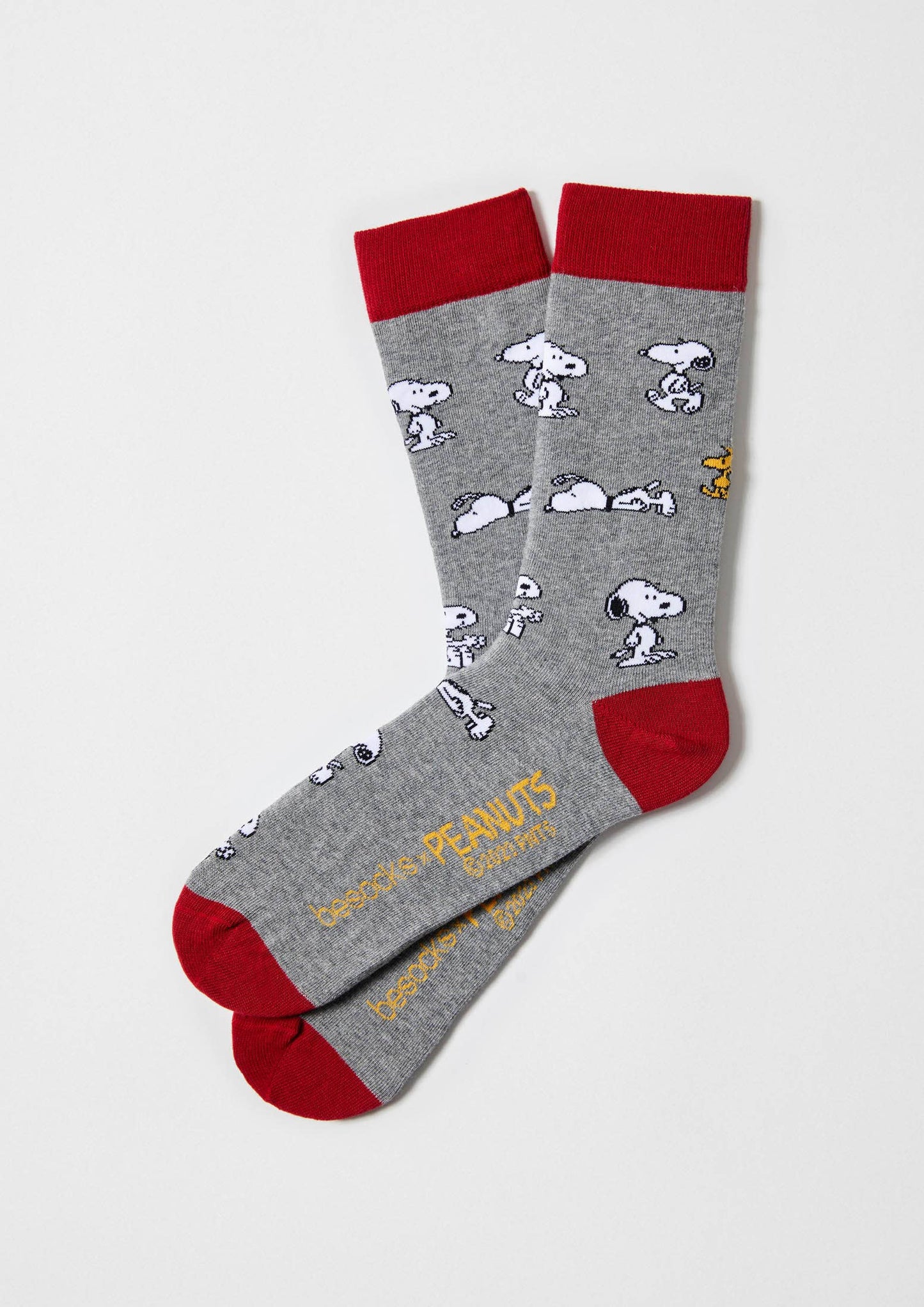 BeSnoopy Grey - 100% Organic Cotton Socks: Grey / Intl / 41/46