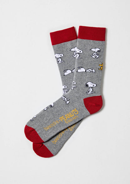 BeSnoopy Grey - 100% Organic Cotton Socks: Grey / Intl / 36/40