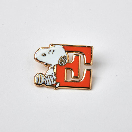 Peanuts Alphabet Pin - E
