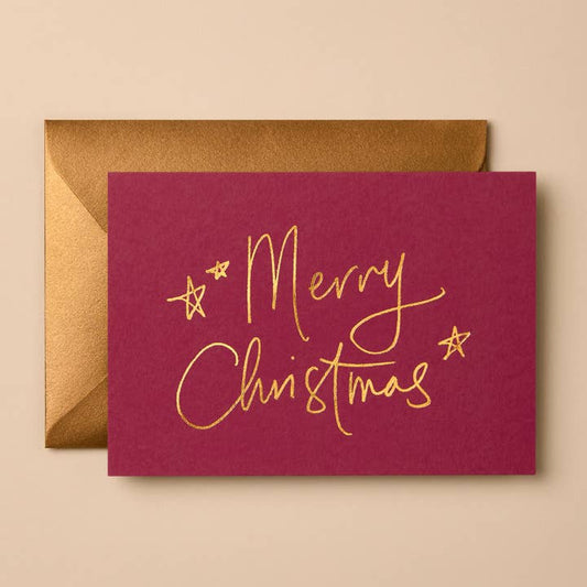 Merry Christmas - Red Card
