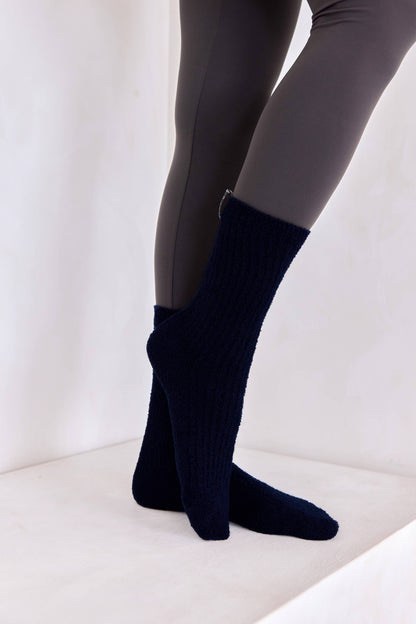 Cosy Socks - 100% Recycled - Navy - AW25