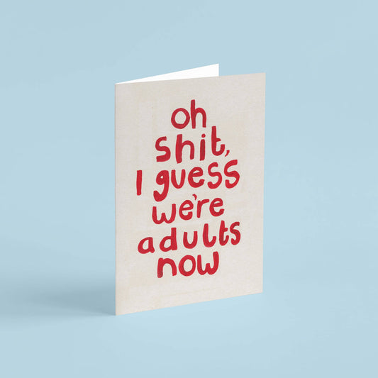 Oh Shit I Guess We're Old Now