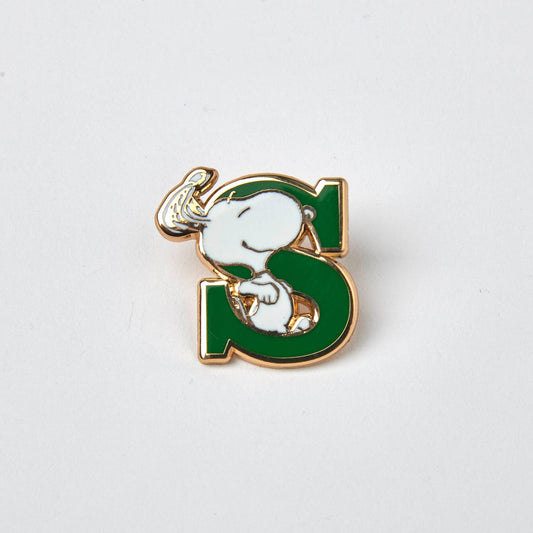 Peanuts Alphabet Pin - S