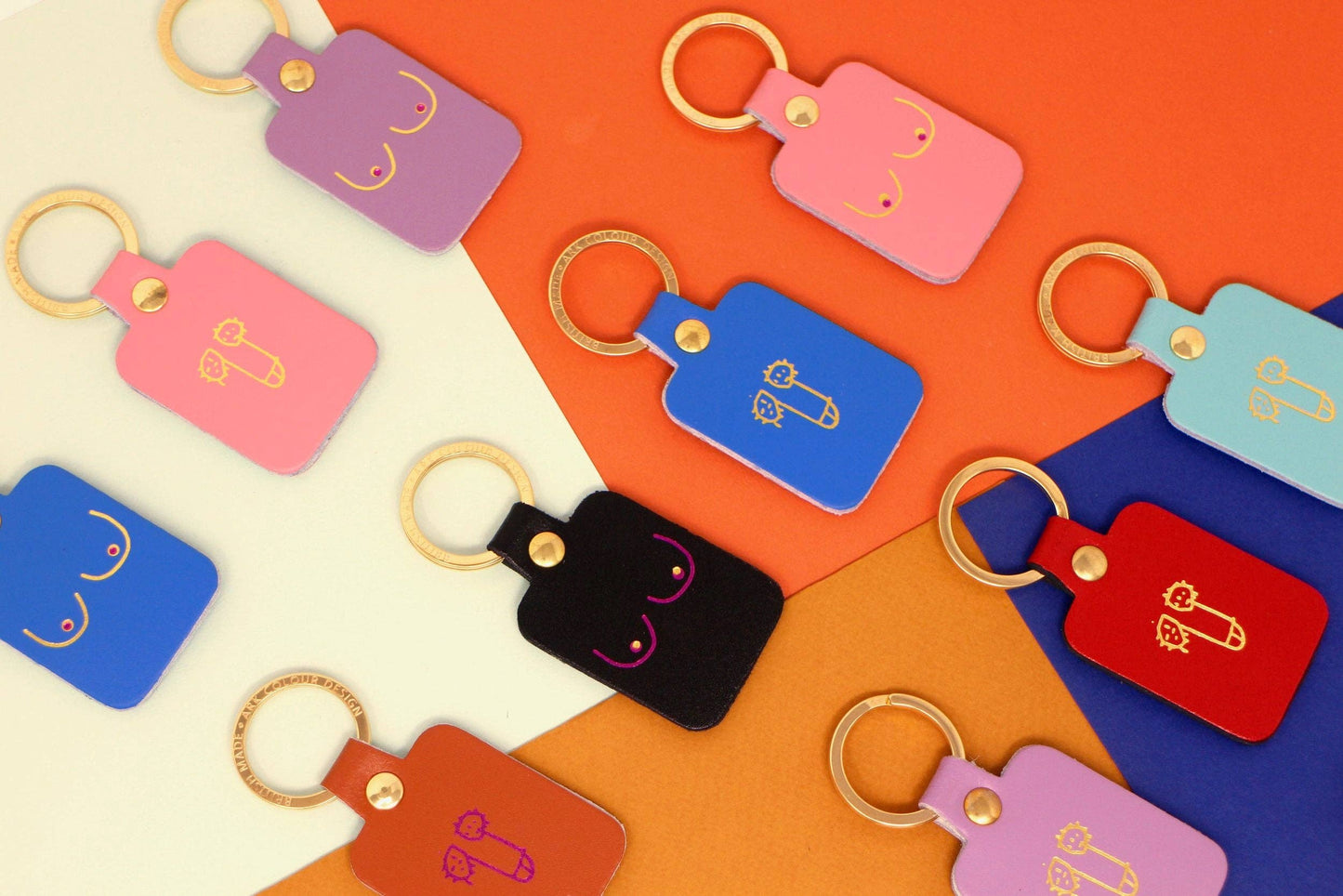 Willy Key Fobs: Turquoise