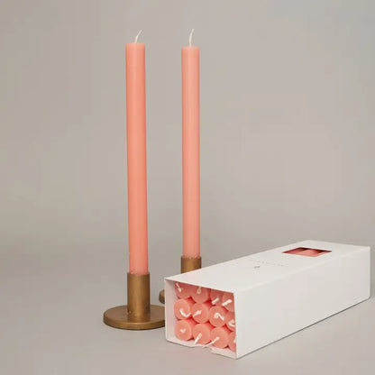 Dinner Candle (single candle) - Peach