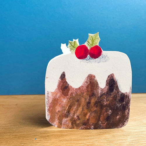 Christmas Pudding Card